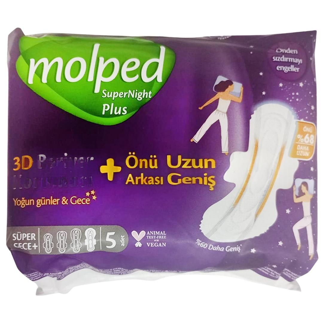 Molped Super Night Plus Tekli Süper Gece Plus 5'li