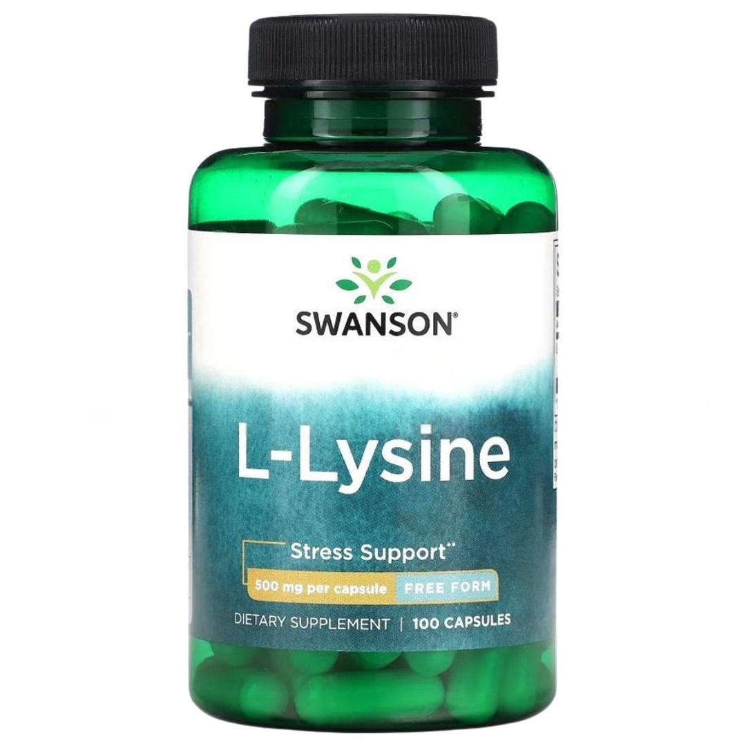 Swanson L-Lysine 500 Mg 100 Kapsül - İthal