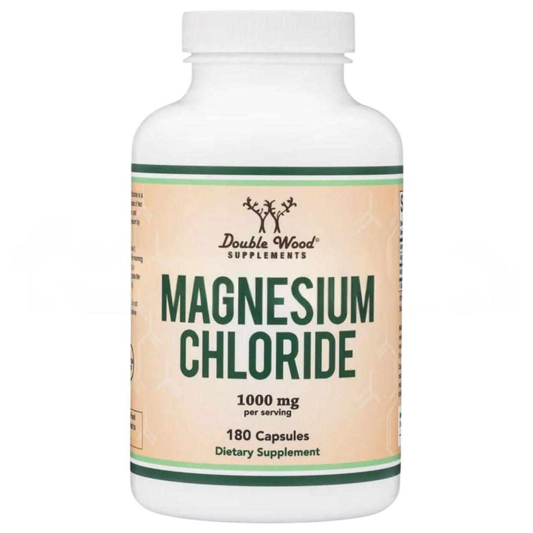 Double Wood Magnesium Chloride 1000 mg 180 Kapsül - İthal