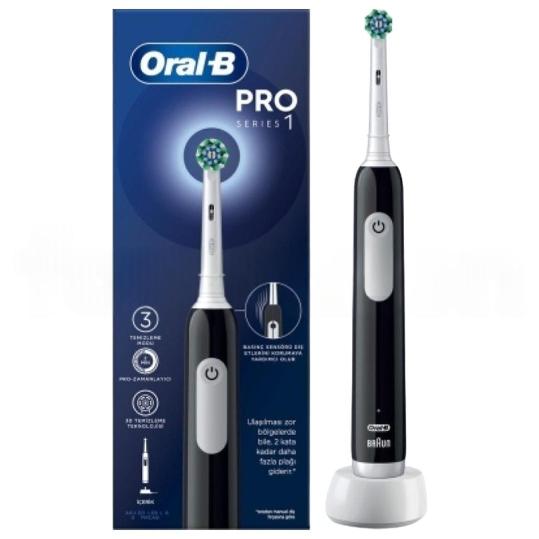 Oral-B Pro Series 1 Şarjlı Diş Fırçası - Siyah