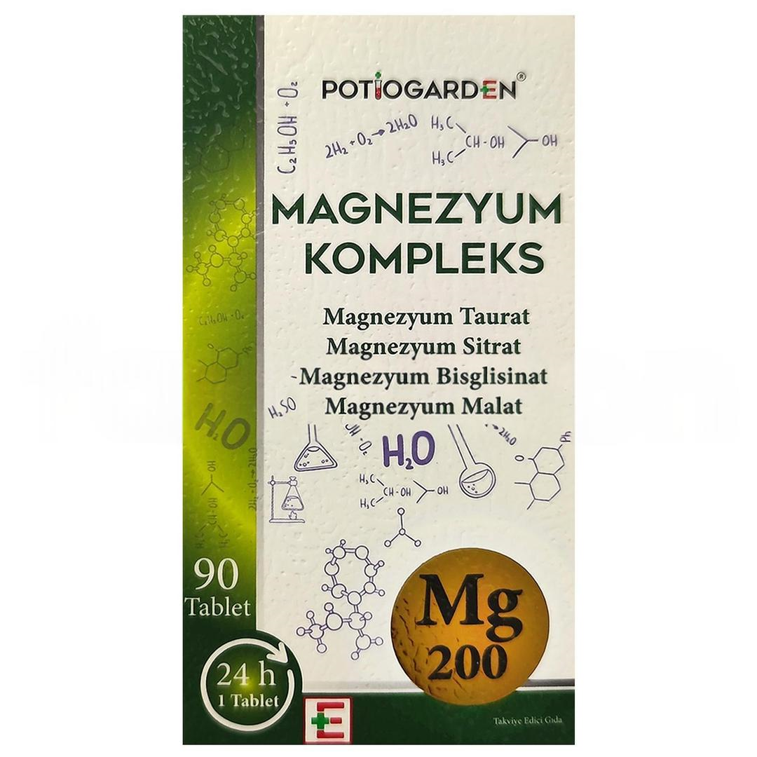 Potiogarden Magnezyum Kompleks 90 Tablet
