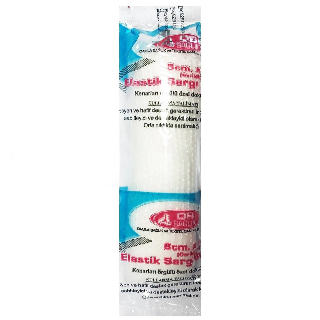 Damla Sağlık Elastik Sargı Bezi 8 cm x 2 m