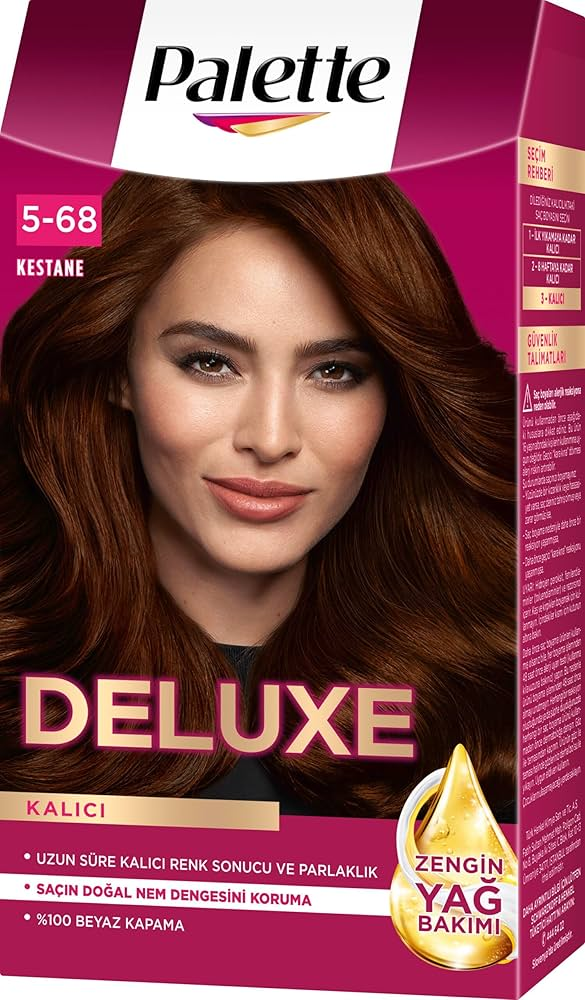 Palette Deluxe 5 68 Kestane Saç Boyası