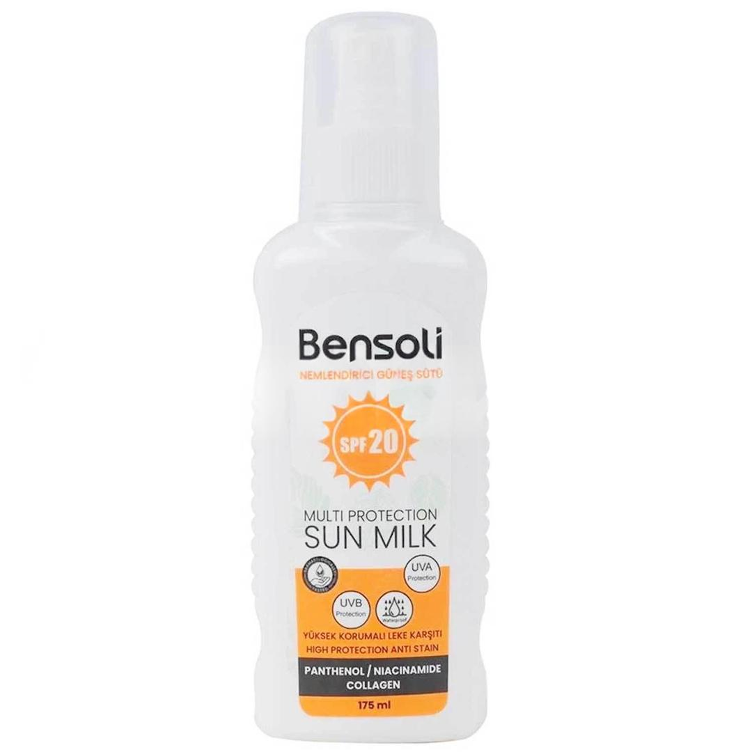 Bensoli Multi Protection Sun Milk SPF20 175 ml