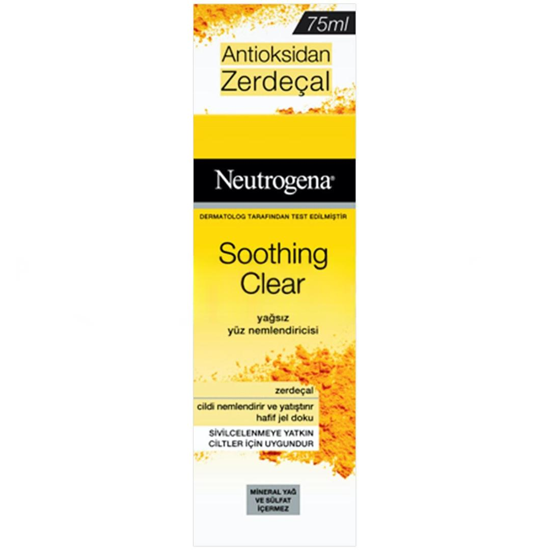 Neutrogena Soothing Clear Yağsız Nemlendirici 75 ml