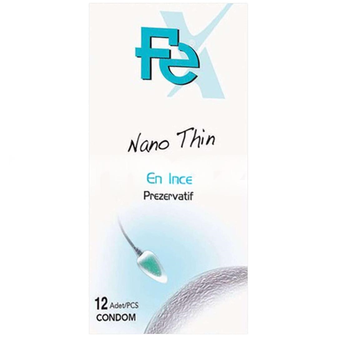 Fe Ultra Thin Süper İnce Prezervatif 12'li