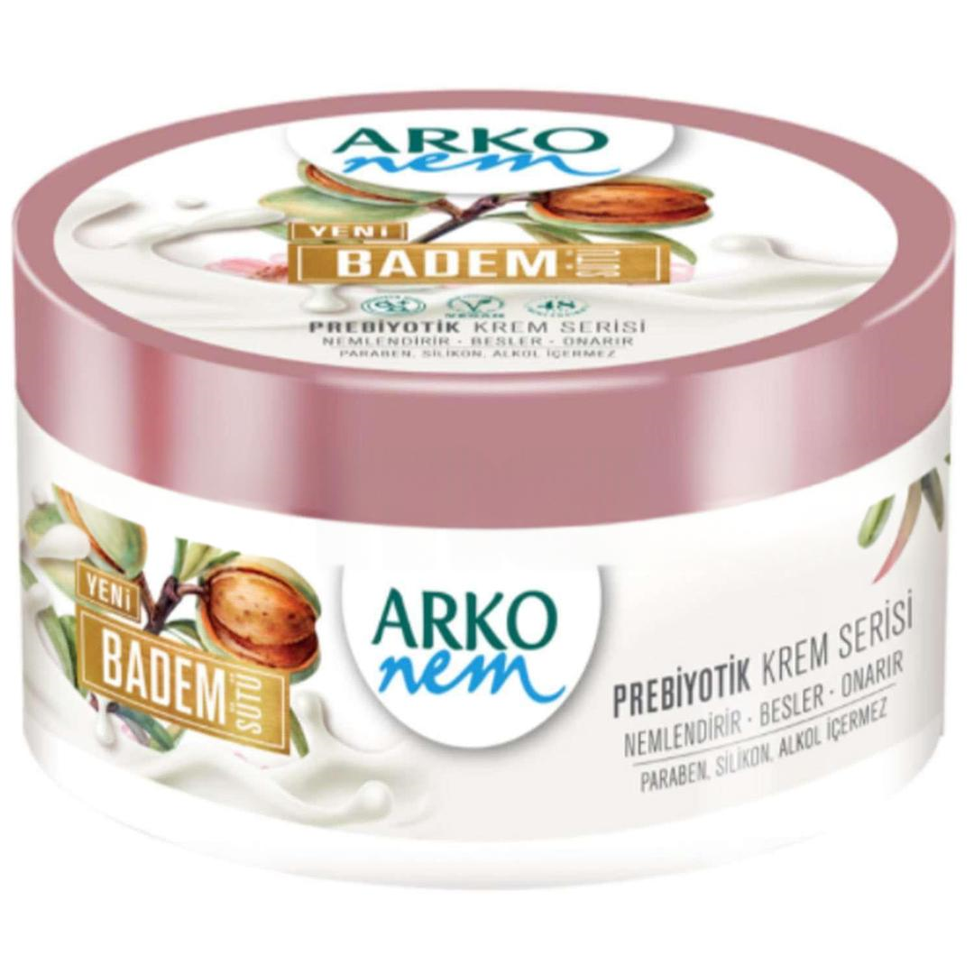 Arko Nem Prebiyotik Krem Serisi Badem Sütü 250 ml - Eski Ambalaj