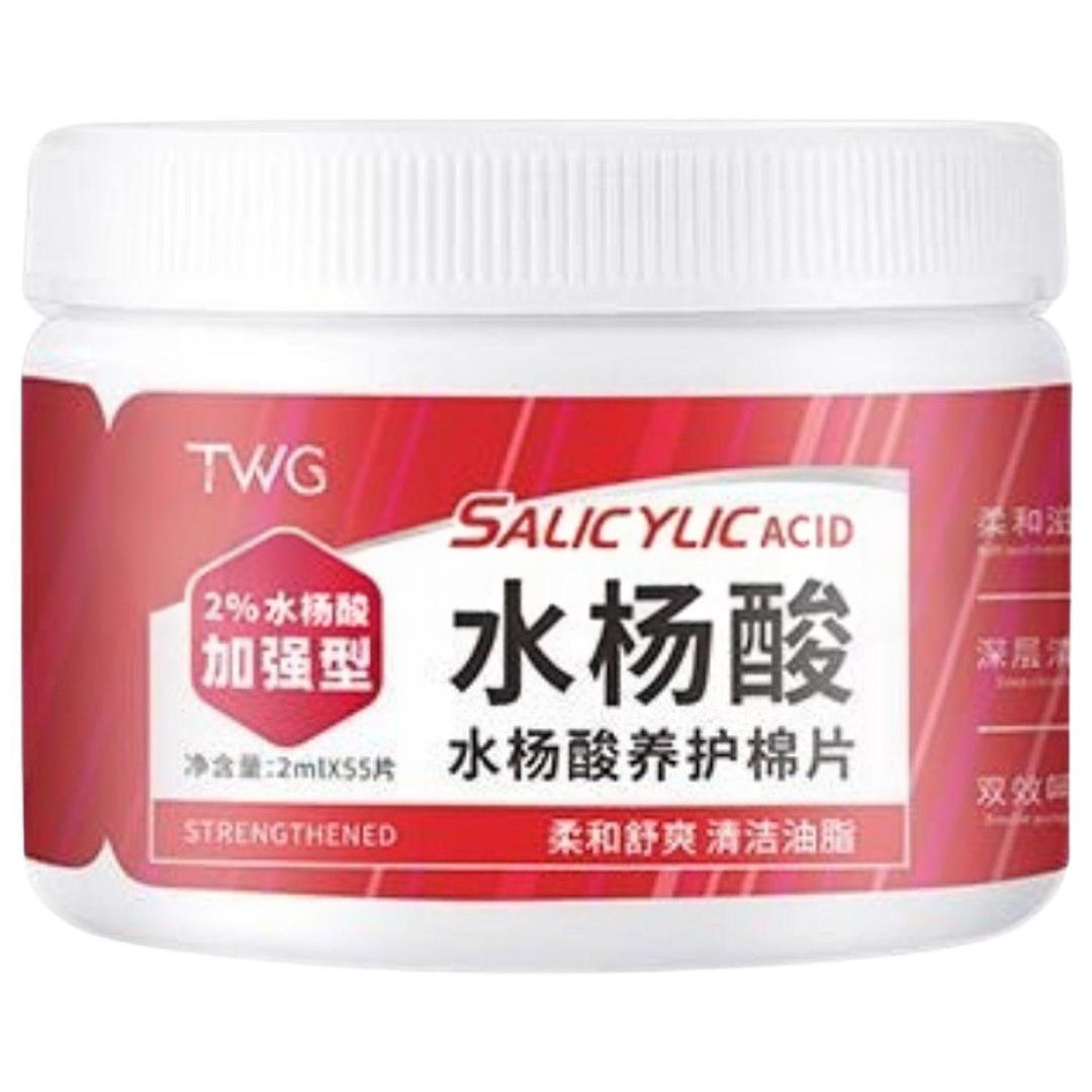 TWG Salicylic Acid Cilt Temizleyici Pamuk Ped Güçlü Tip Kırmızı 2 ml x 55
