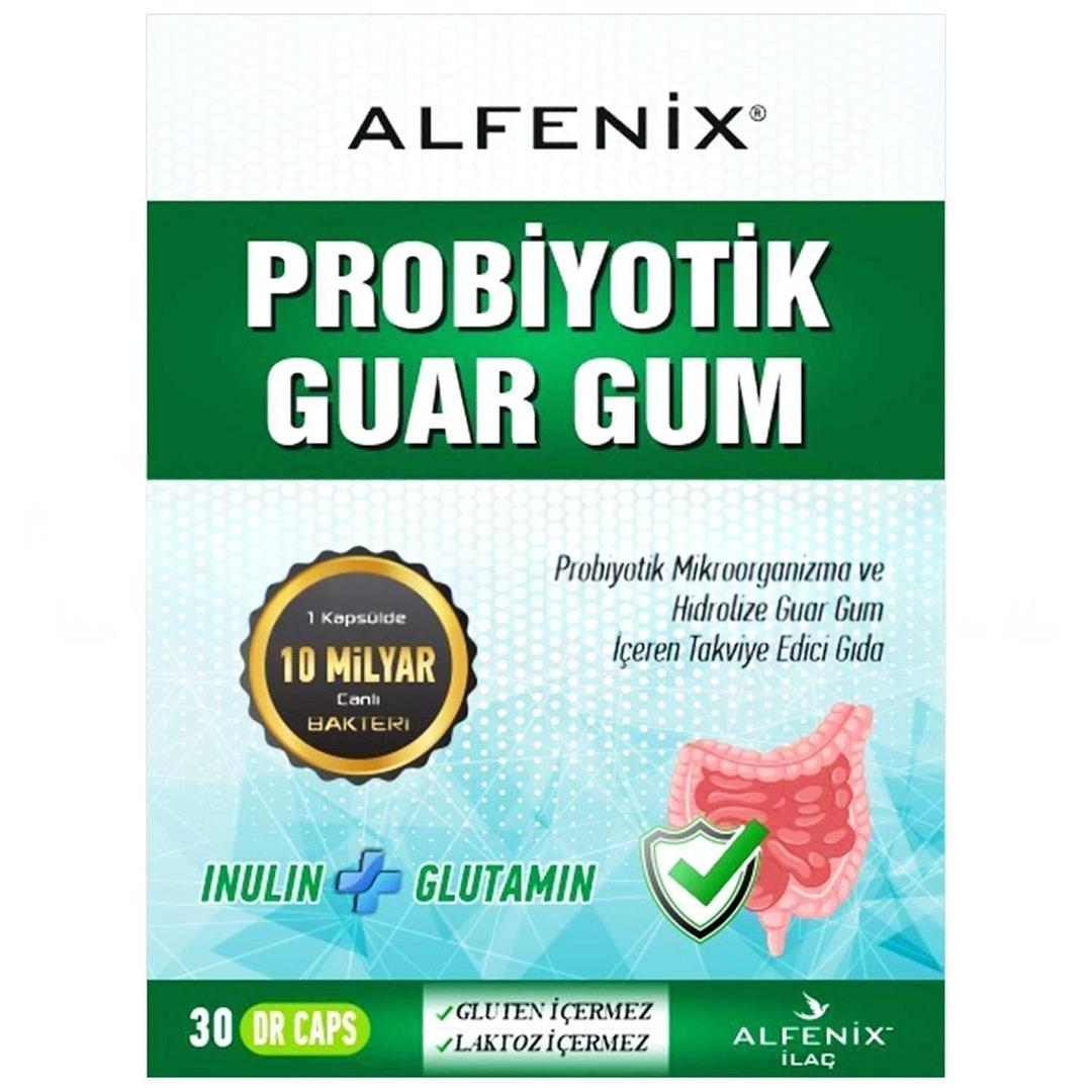 Alfenix Probiyotik Guar Gum 30 Kapsül