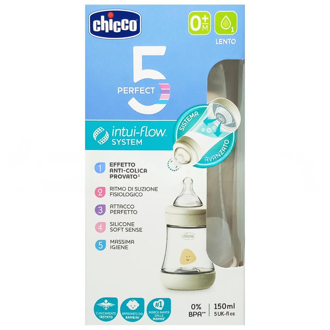 Chicco P5 Antikolik PP Biberon 0+ Ay Beyaz 150 ml
