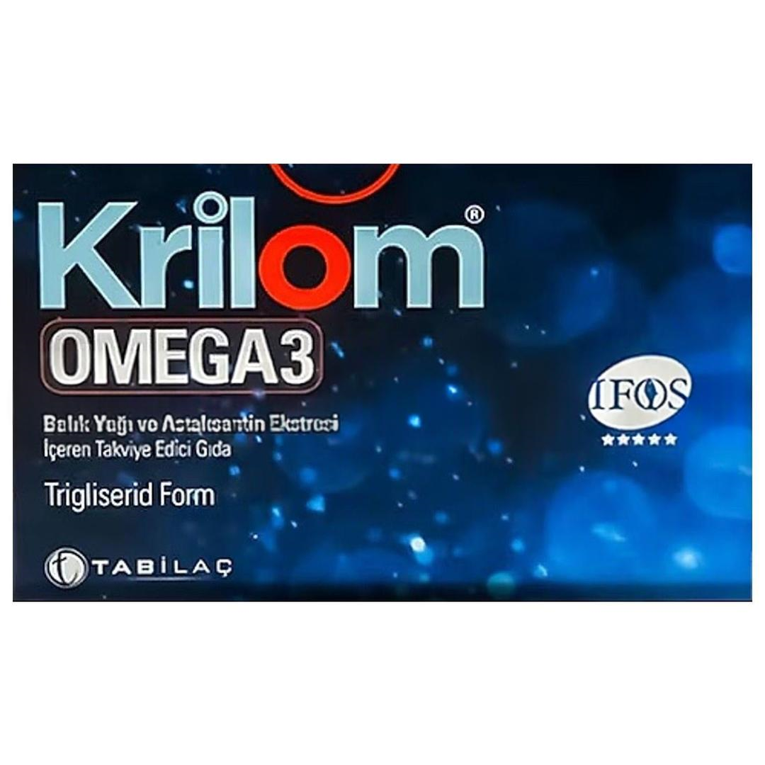 Krilom Omega-3 30 Yumuşak Kapsül