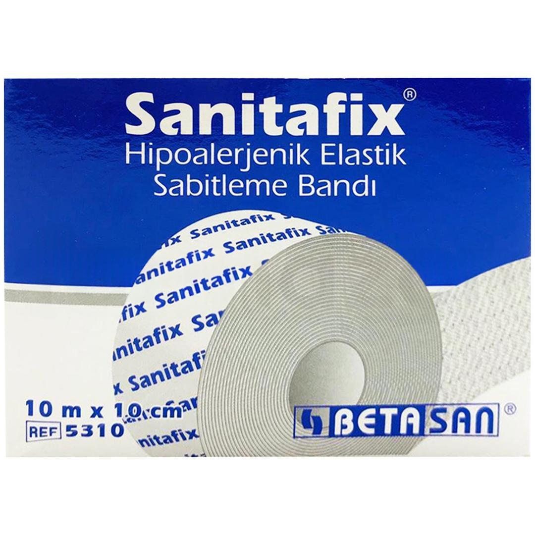 Sanitafix Hipoalerjenik Sabitleme Bandı Flaster 10 cm × 10 m