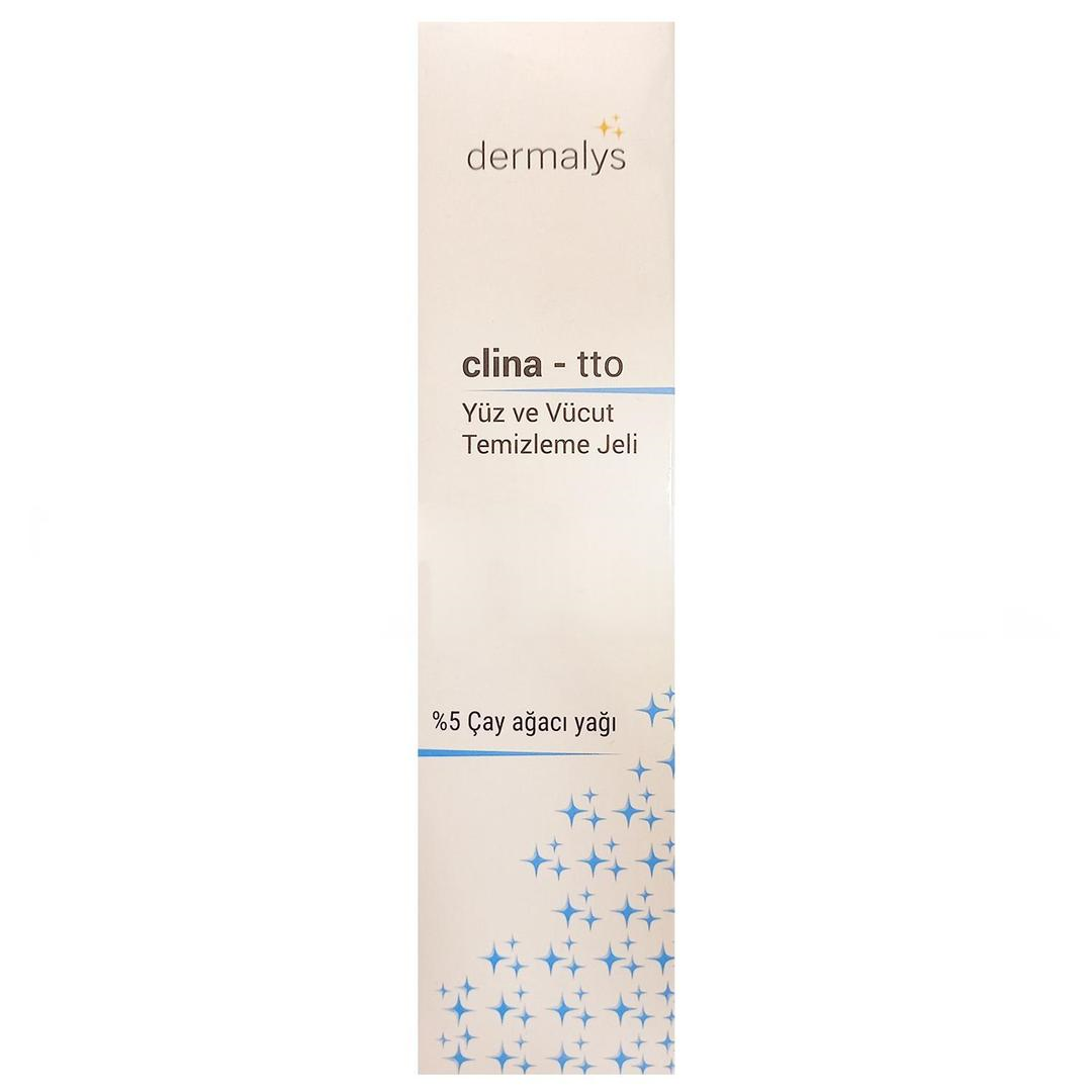 Dermalys Clina TTO Yüz ve Vücut Temizleme Jeli 200 ml
