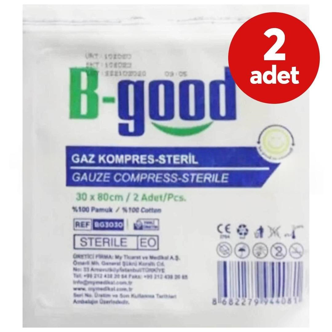 B-Good Steril Gaz Kompres 30x80 cm - 2 Adet