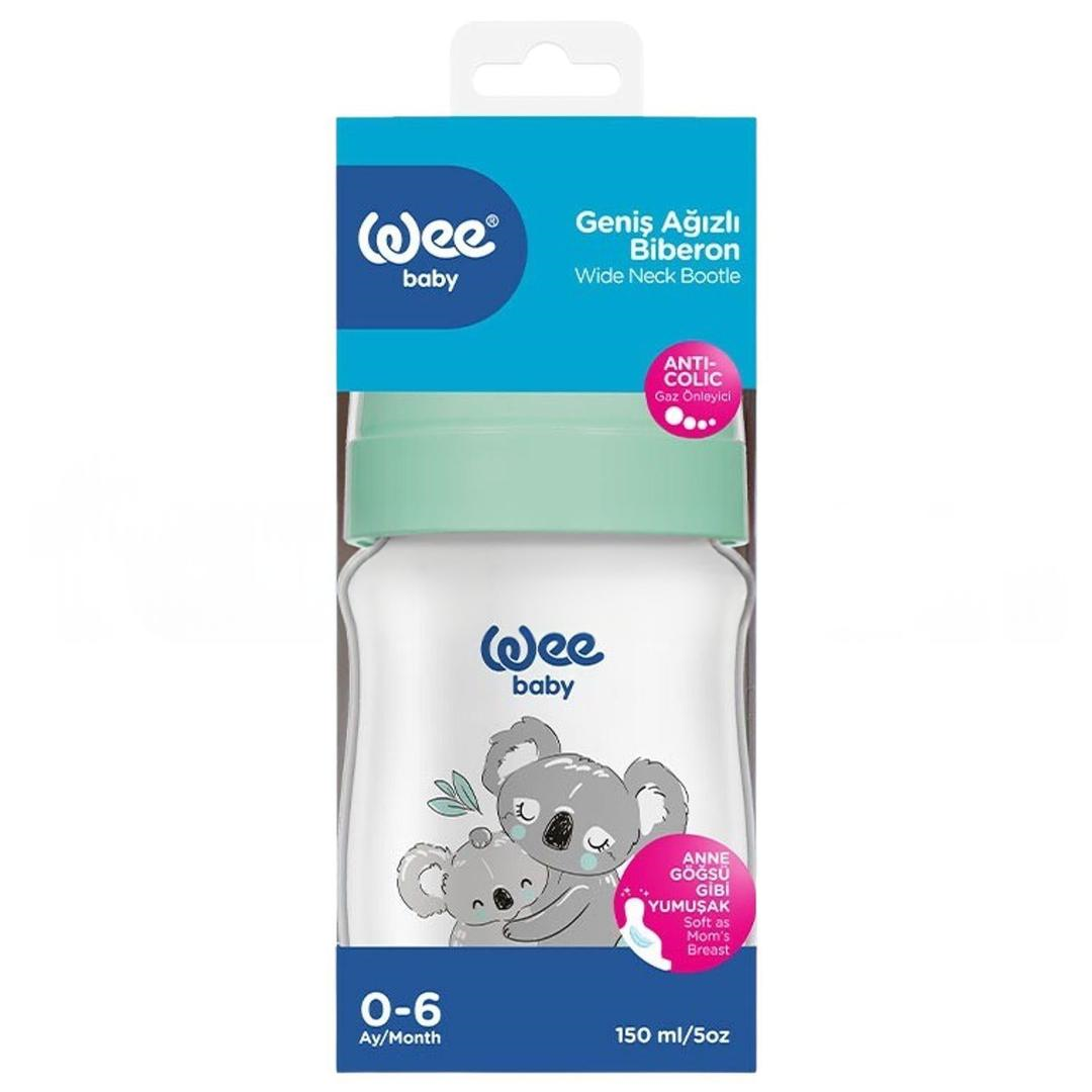Wee 959 Safari PVC Biberon Geniş Ağızlı 0-6 Ay 150 ml