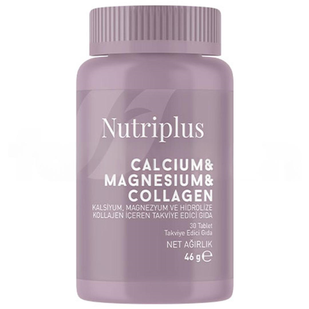 Nutriplus Kalsiyum Magnezyum Collagen 30 Tablet
