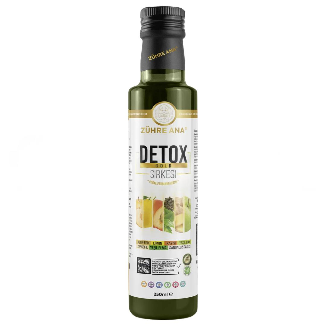 Zühre Ana Detox Gold Sirkesi Doğal Fermantasyon 250 ml