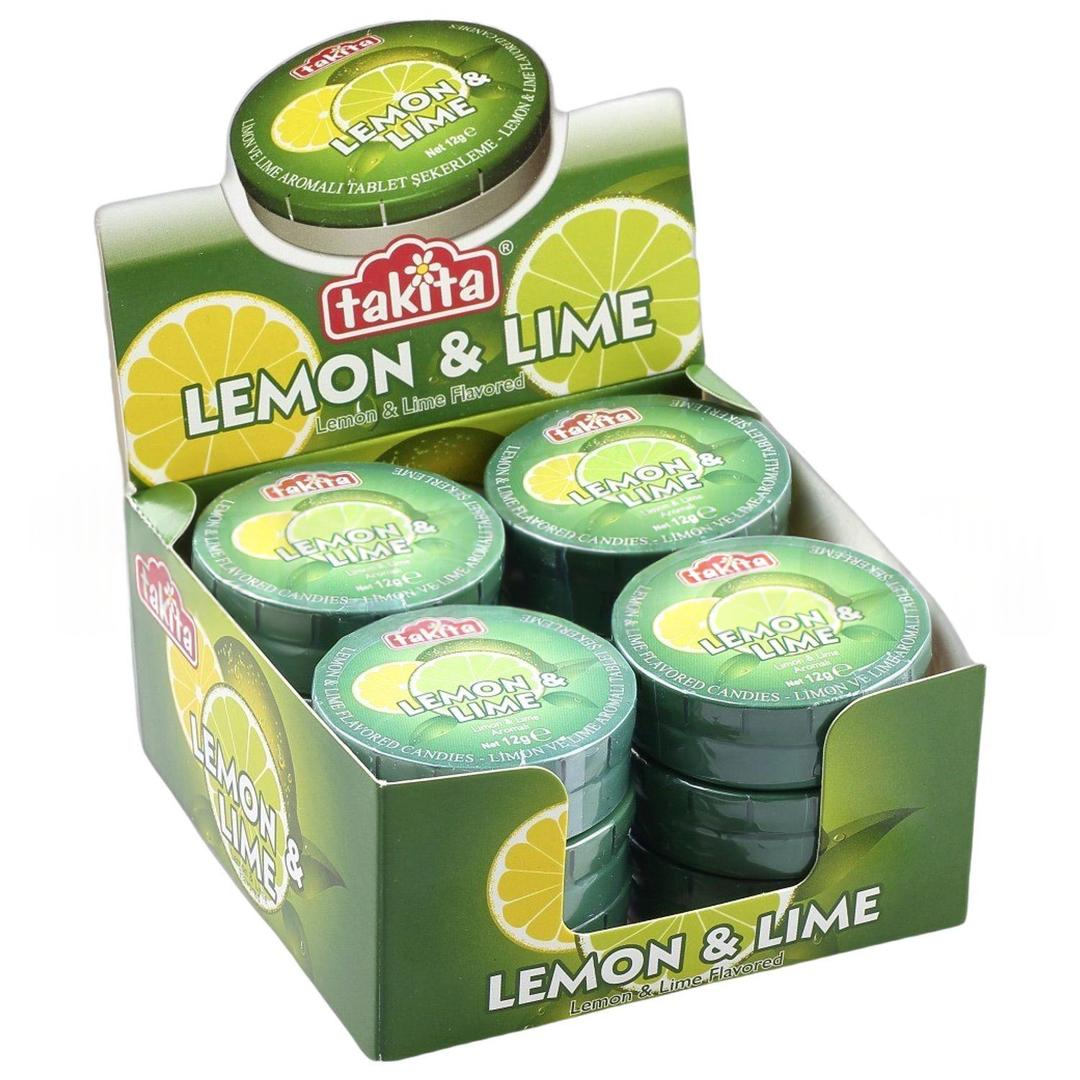 Takita Limon Aromalı Tablet 12 gr - 12'li