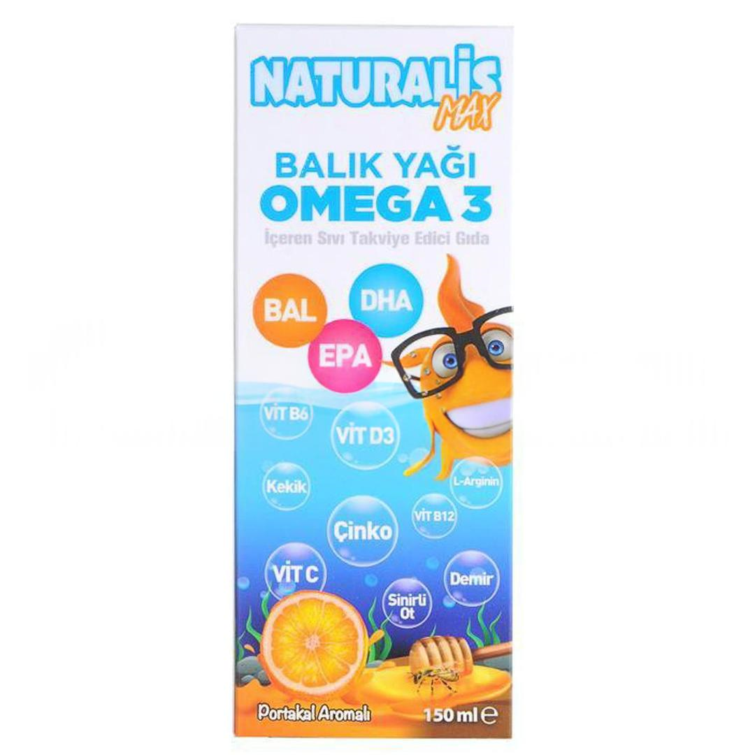Naturalis Max Omega 3 Şurup 150 ml