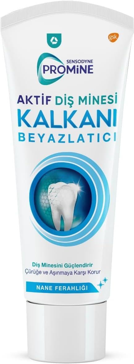 Sensodyne Promine 75 ml Aktif Diş Minesi Kalkanı Naneli Diş Macunu