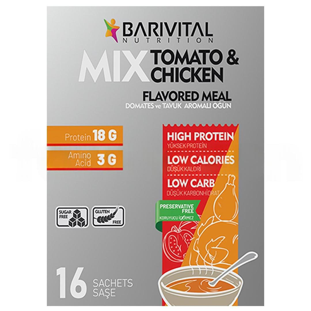 Barivital Yüksek Proteinli Çorba Mix 16 Saşe