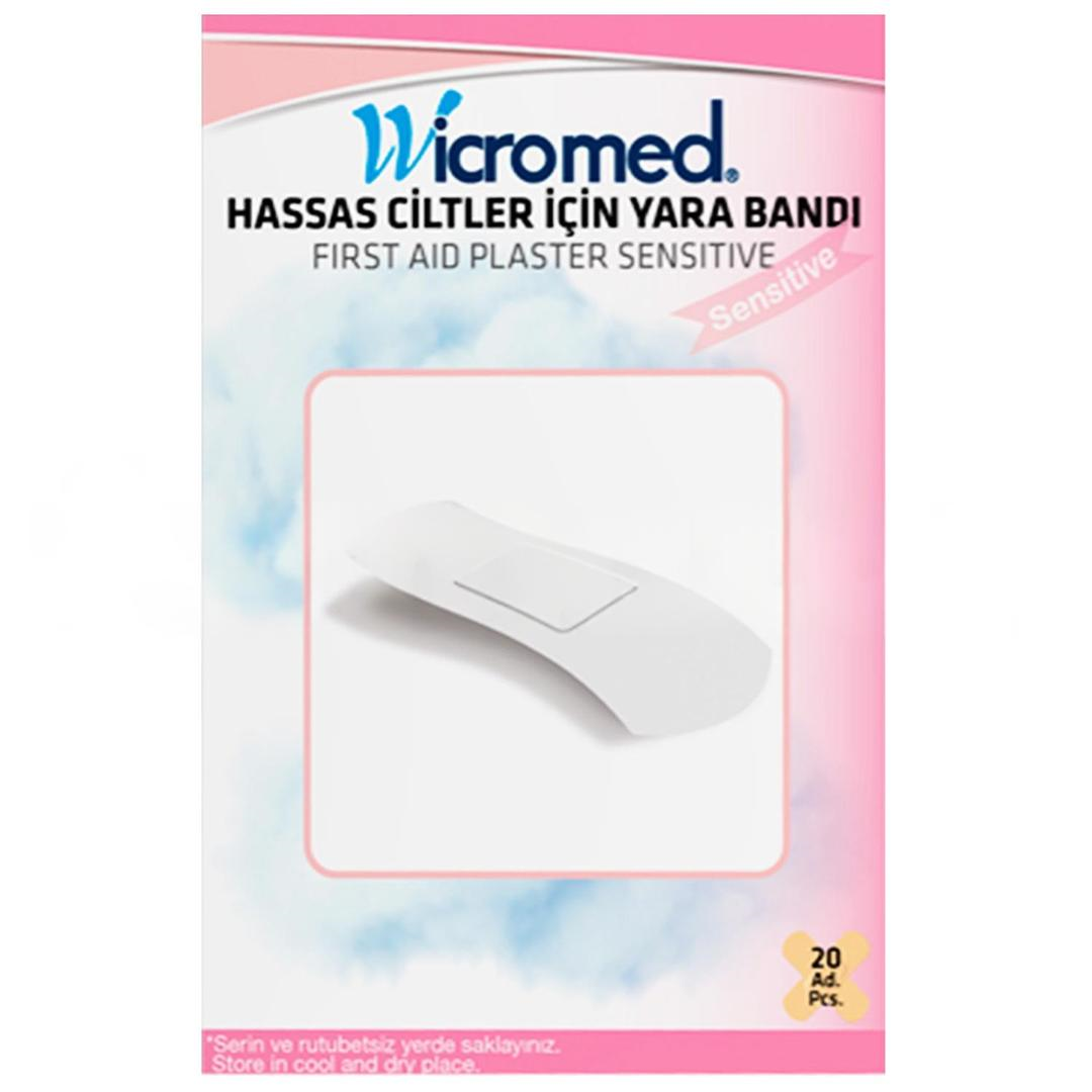 Wicromed Hassas Ciltler İçin Yara Bandı Sensitive 20'li