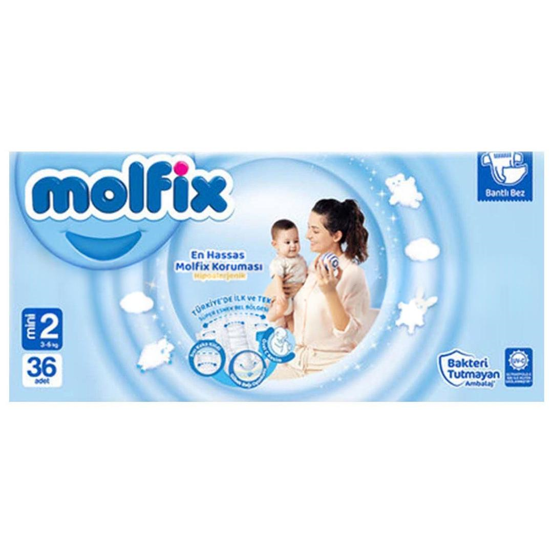 Molfix Bebek Bezi Mini 3-6 kg No: 2 36'lı