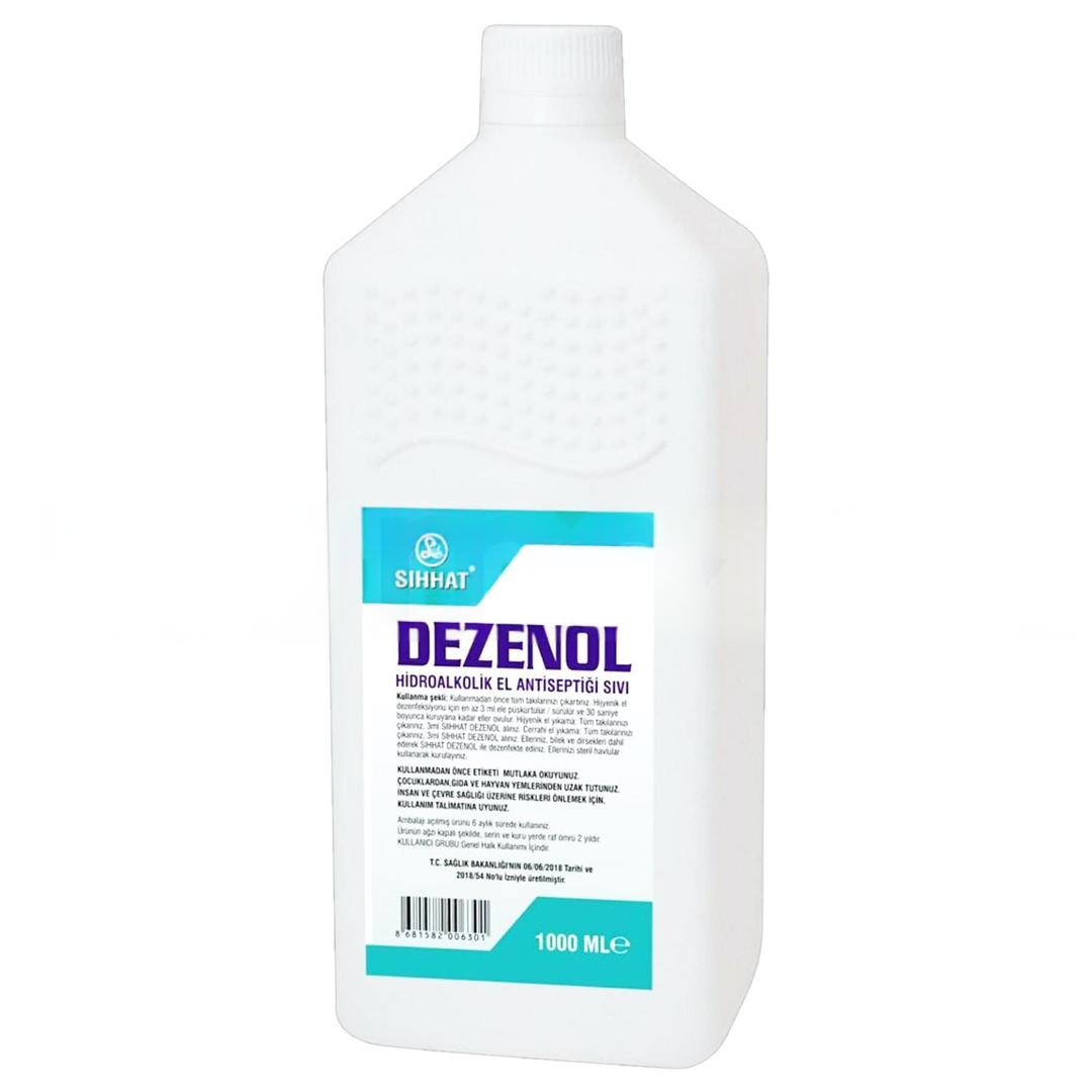 Sıhhat Dezenol El Dezenfektanı Pompasız 1000 ml (Biyosidal Ruhsatlı)