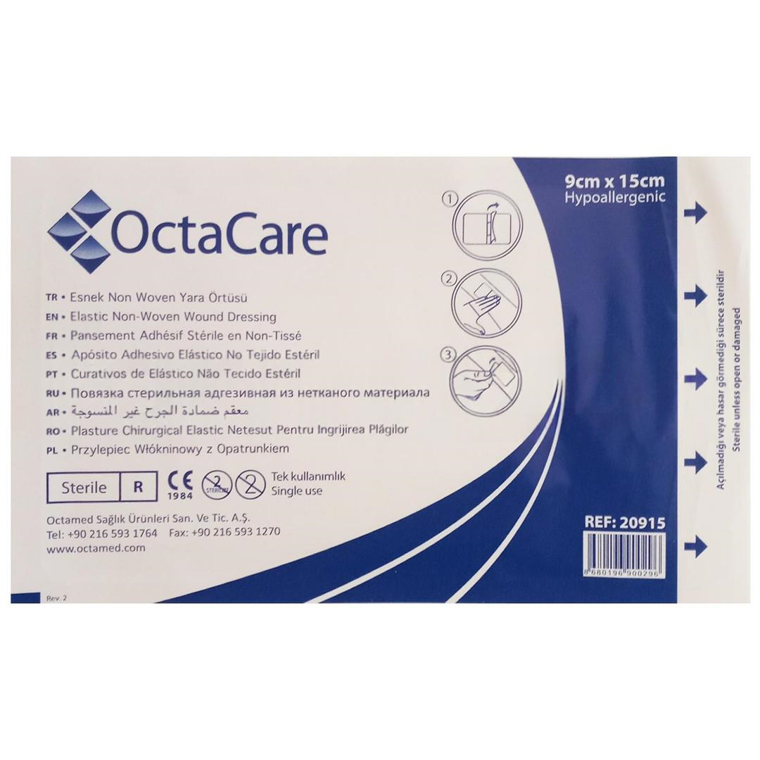 Octacare Esnek Yara Örtüsü 9cm x 15cm Tekli