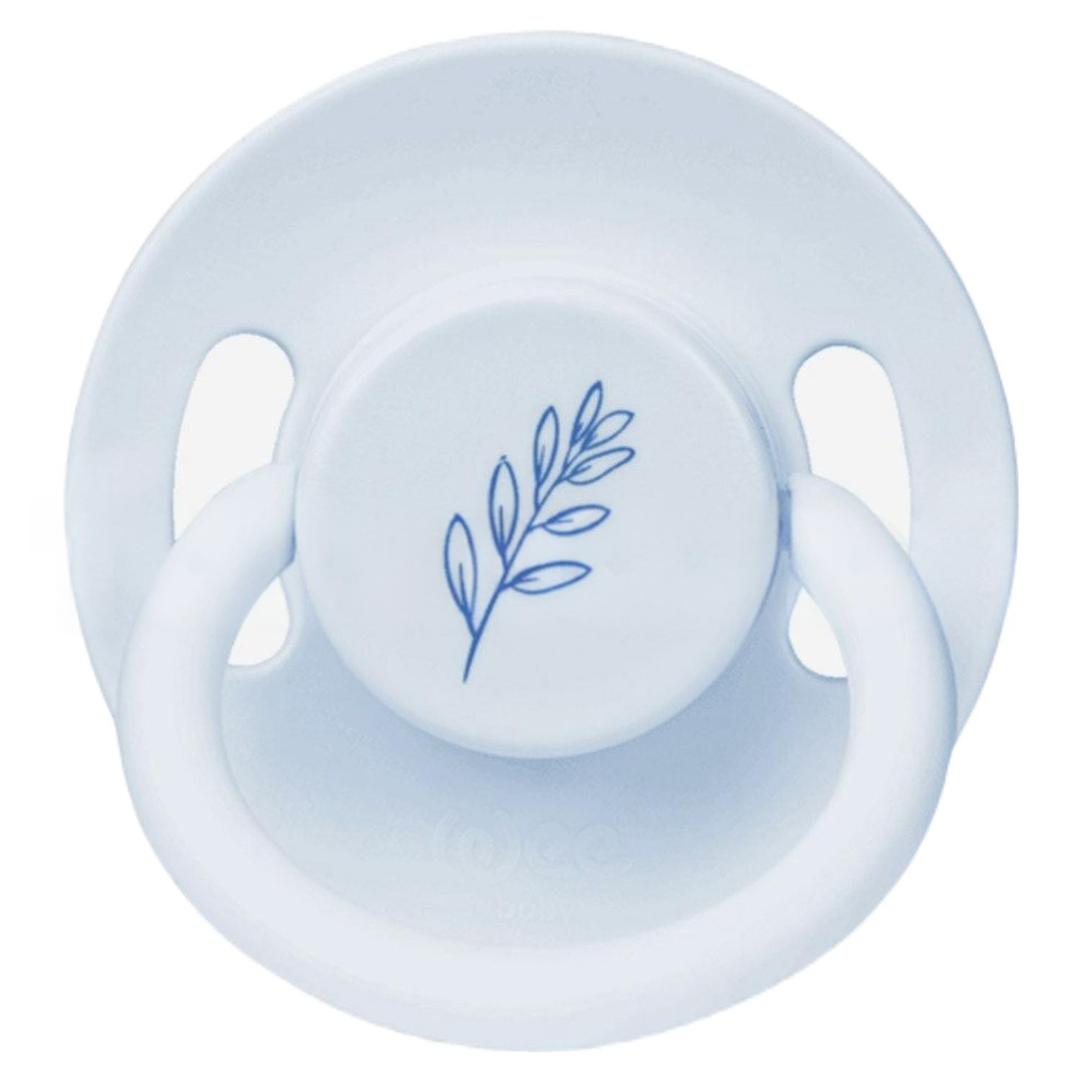 Wee Baby Pure Emzik Kauçuk Uçlu 0-6 Ay - Mavi