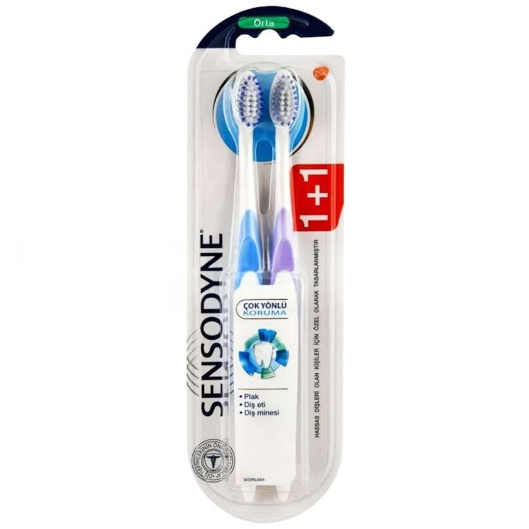 Sensodyne Diş Fırçası Çok Yönlü Koruma 2'li - Eski Ambalaj