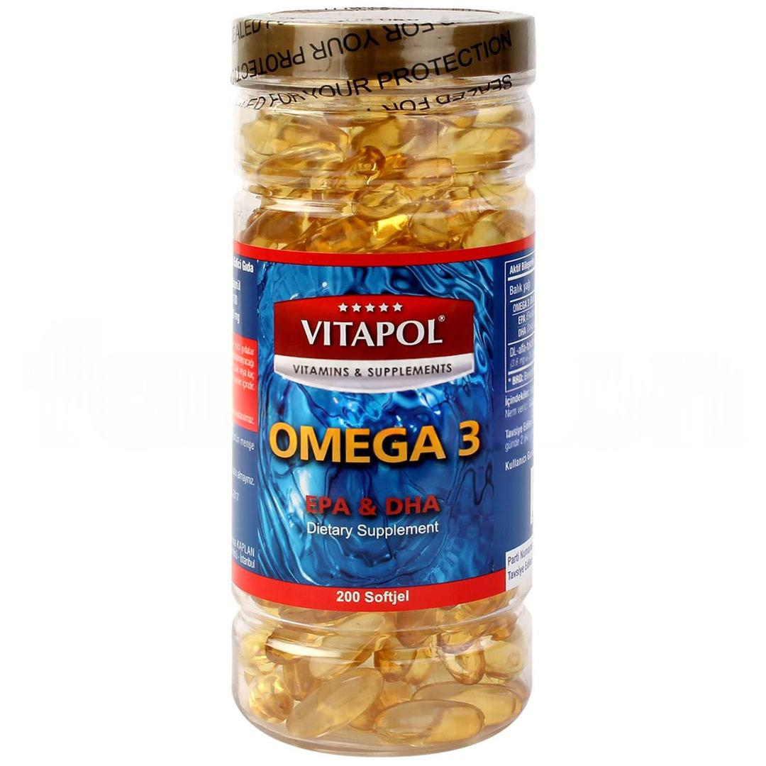 Vitapol Omega 3 1000 mg 200 Softgel