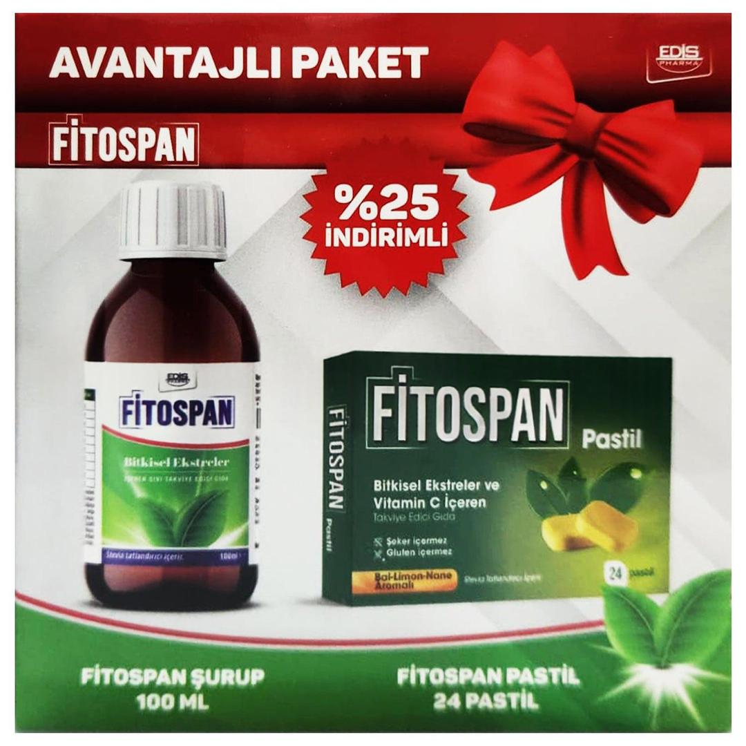 Fitospan Şurup 100 ml + Fitospan 24 Pastil Avantajlı Paket