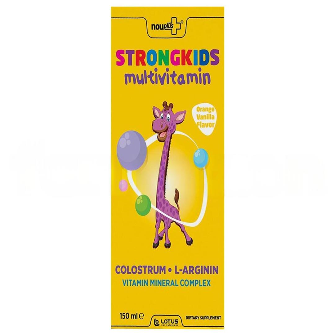 Nouplus Strongkids Multivitamin L-Arginin Şurup 150 ml