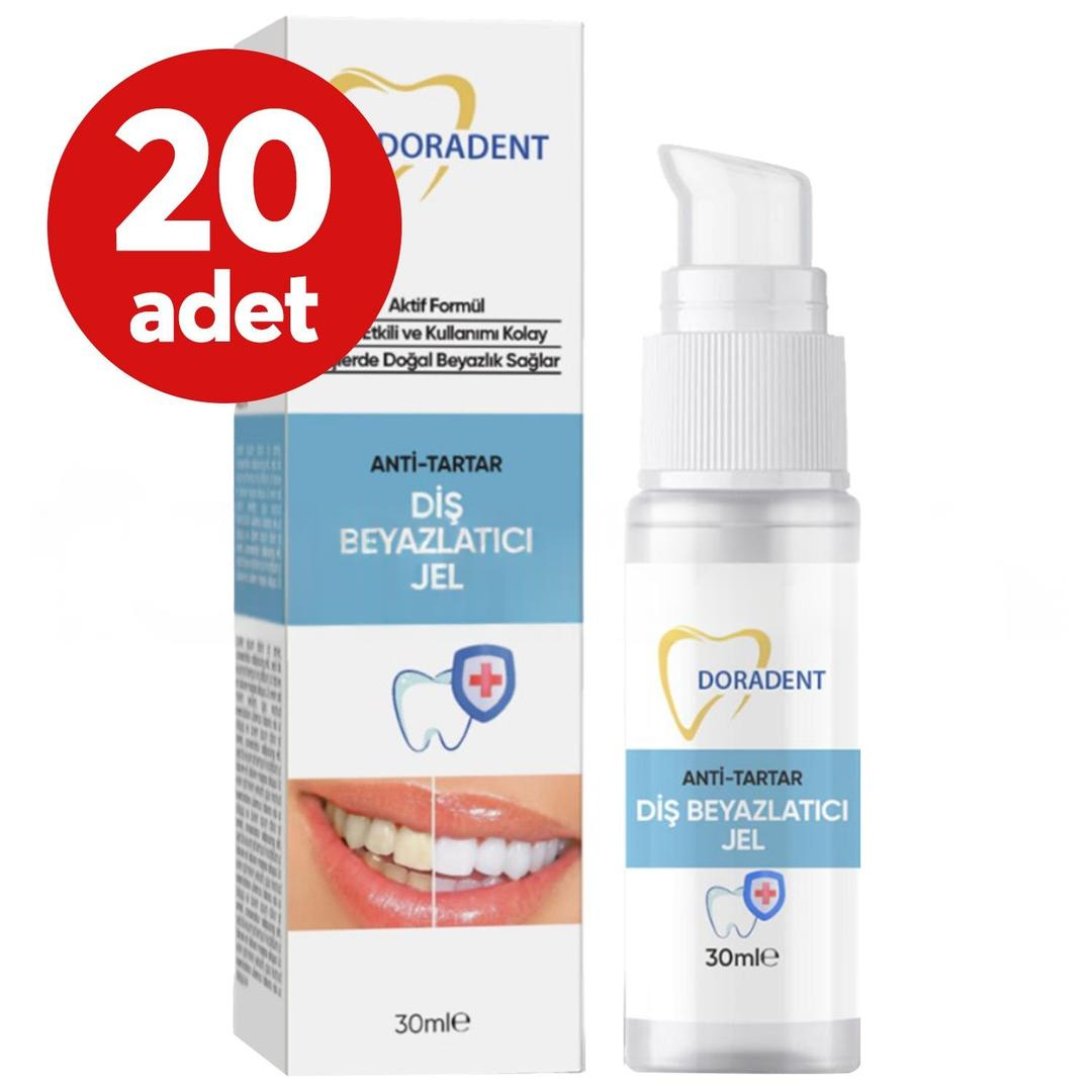 Doradent Diş Beyazlatıcı Jel 30 ml - 20 Adet