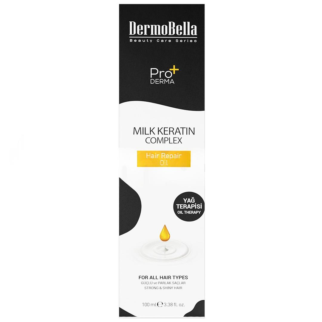 Dermobella Milk Keratin Complex Besleyici Ve Onarıcı Saç Bakım Yağı 125 ml