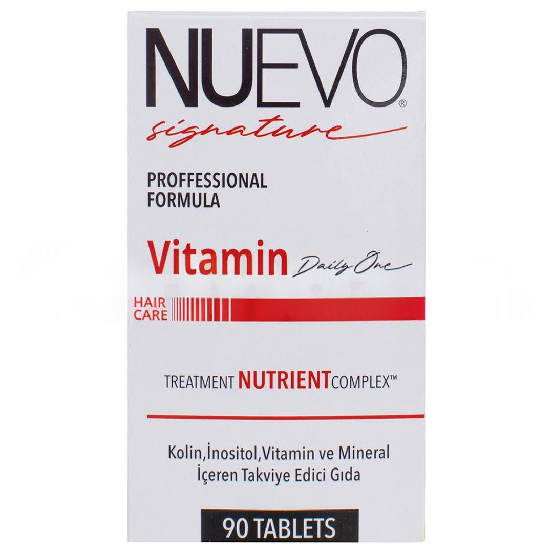 Nuevo Signature 5.000 mcg Biotin Vitamin ve Mineral İçeren Gıda Takviyesi 90 Tablet