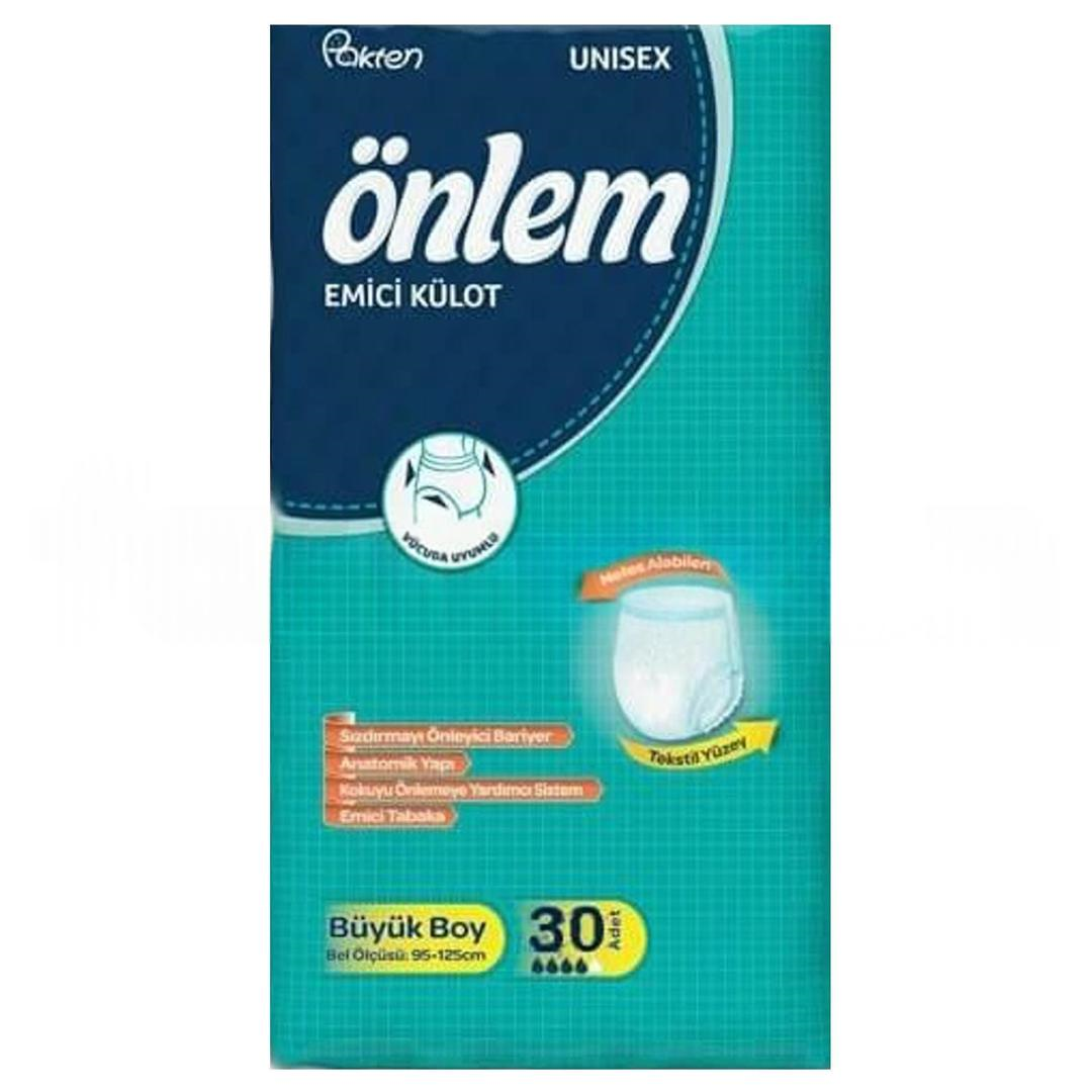 Önlem Hasta Külodu Large 30'lu