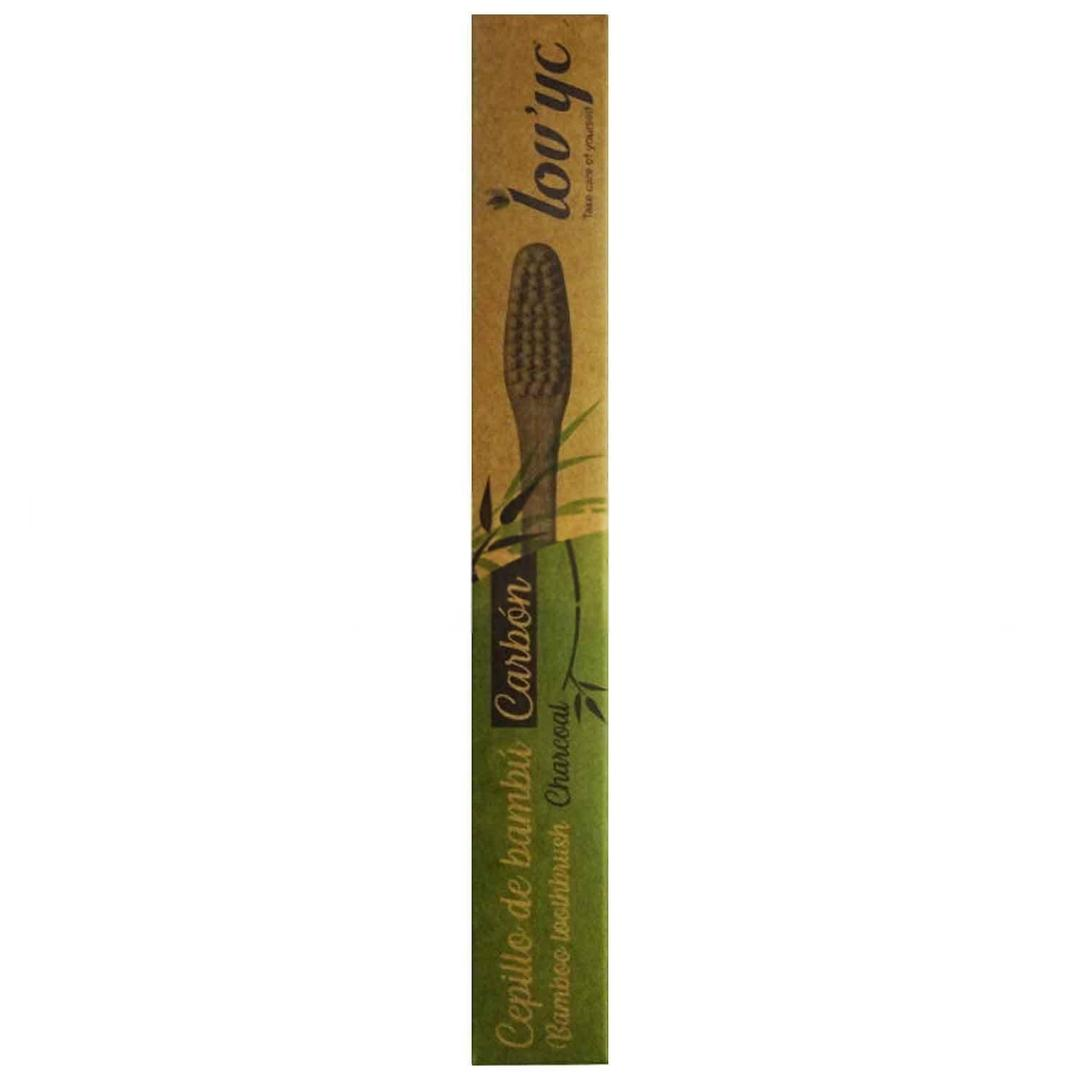 Lov'yc Bamboo Diş Fırçası Charcoal Orta