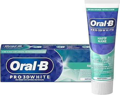 Oral-B Pro-3D Hafif Nane 75ml