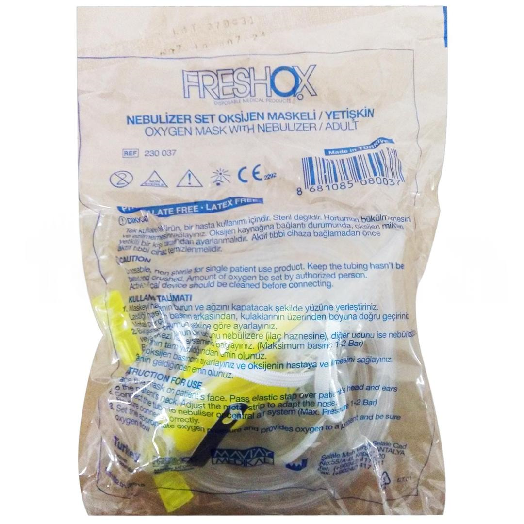 Freshox Nebulizatör Maskesi Yetişkin
