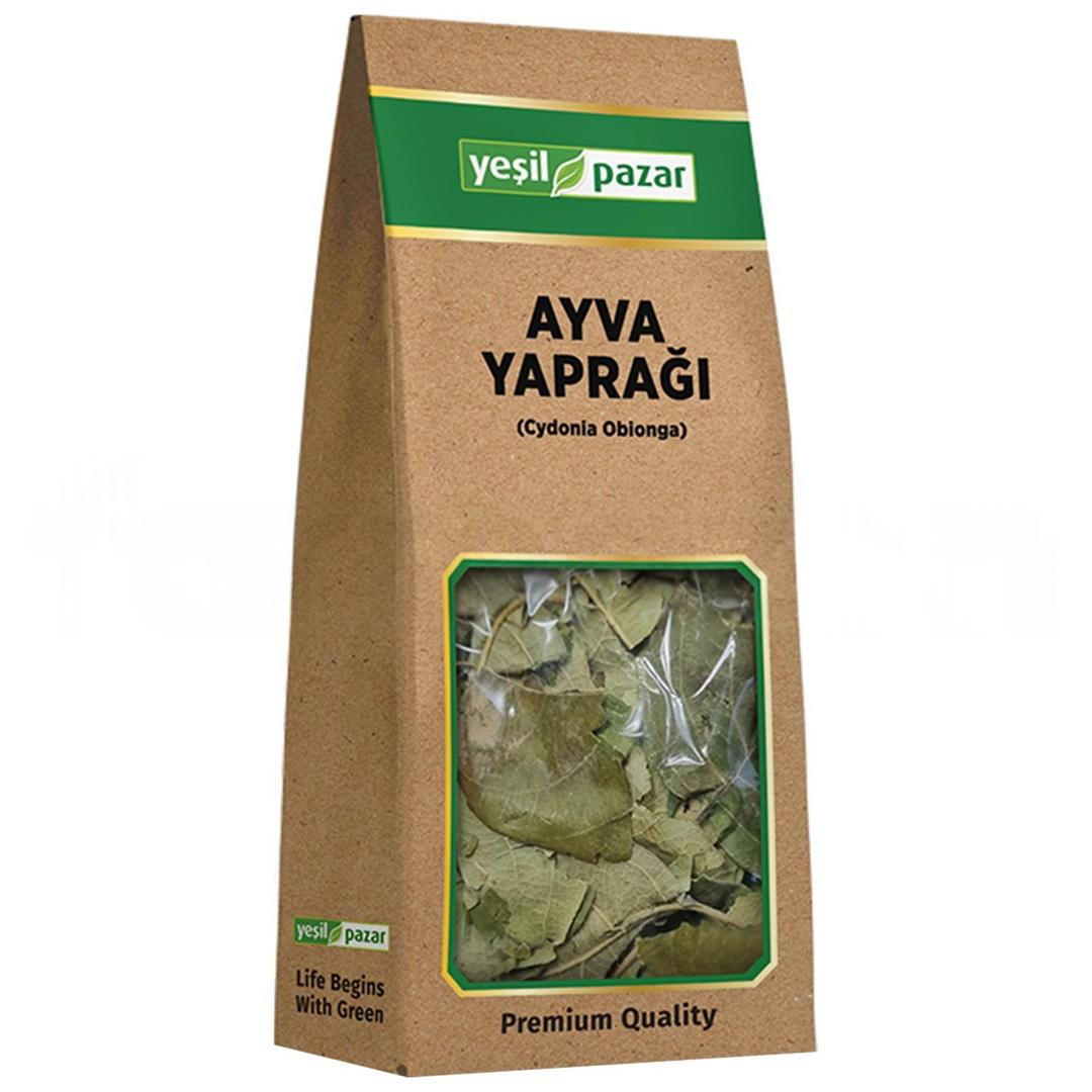 Yeşil Pazar Ayva Yaprağı 22 gr