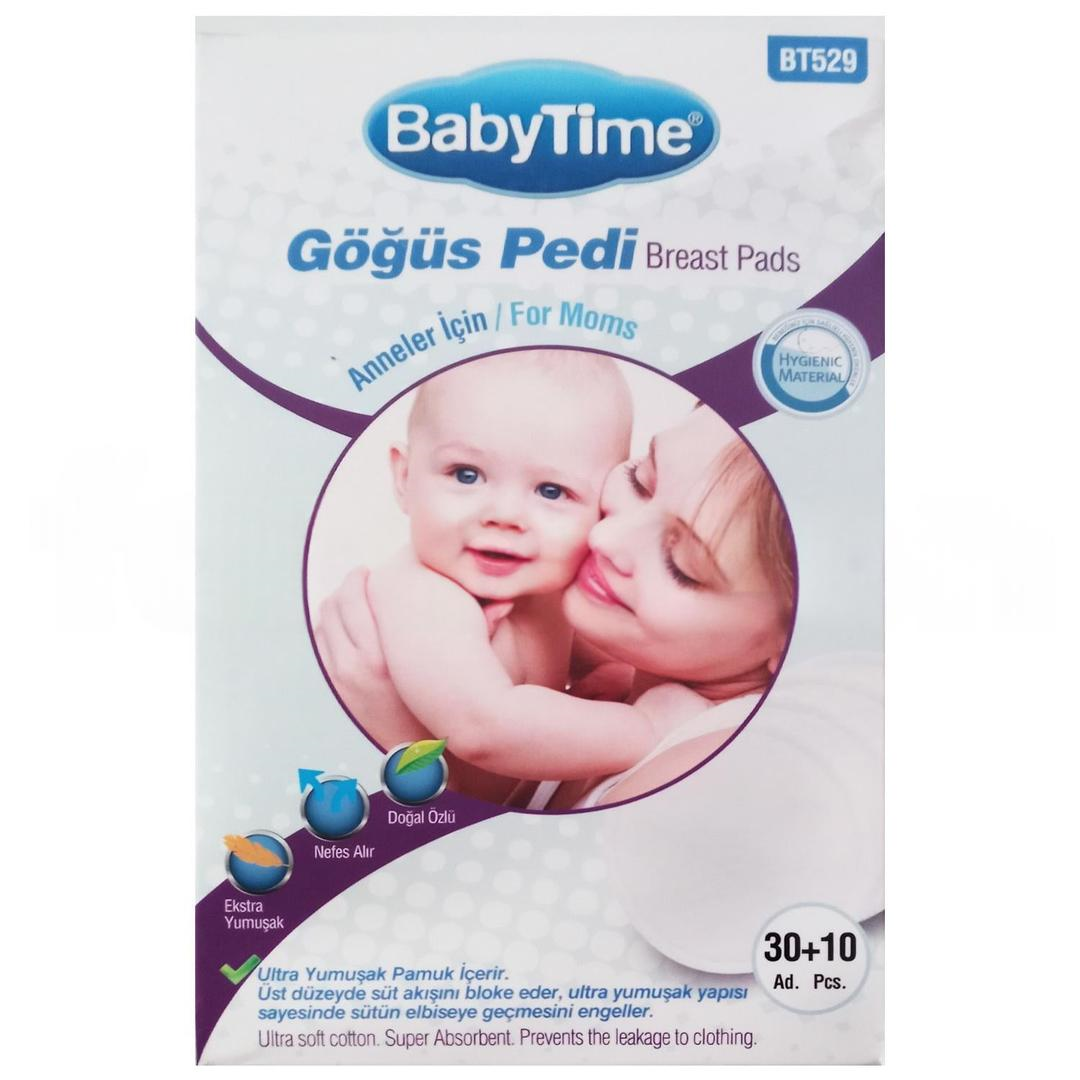 Babytime BT529 Göğüs Pedi 40'lı