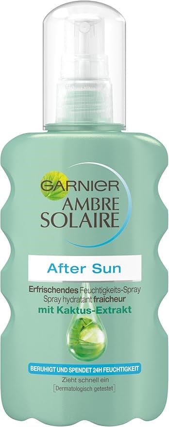 Garnier Ambre Solaire 200 ml Güneş Sonrası Nemlendirici Ferahlatıcı Sprey