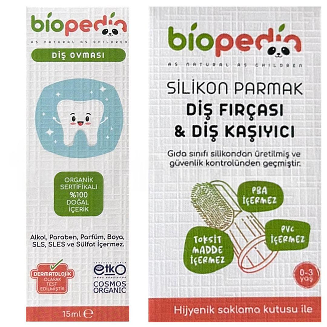 Biopedia Organik Diş Ovması Diş Jeli + Diş Kaşıyıcı