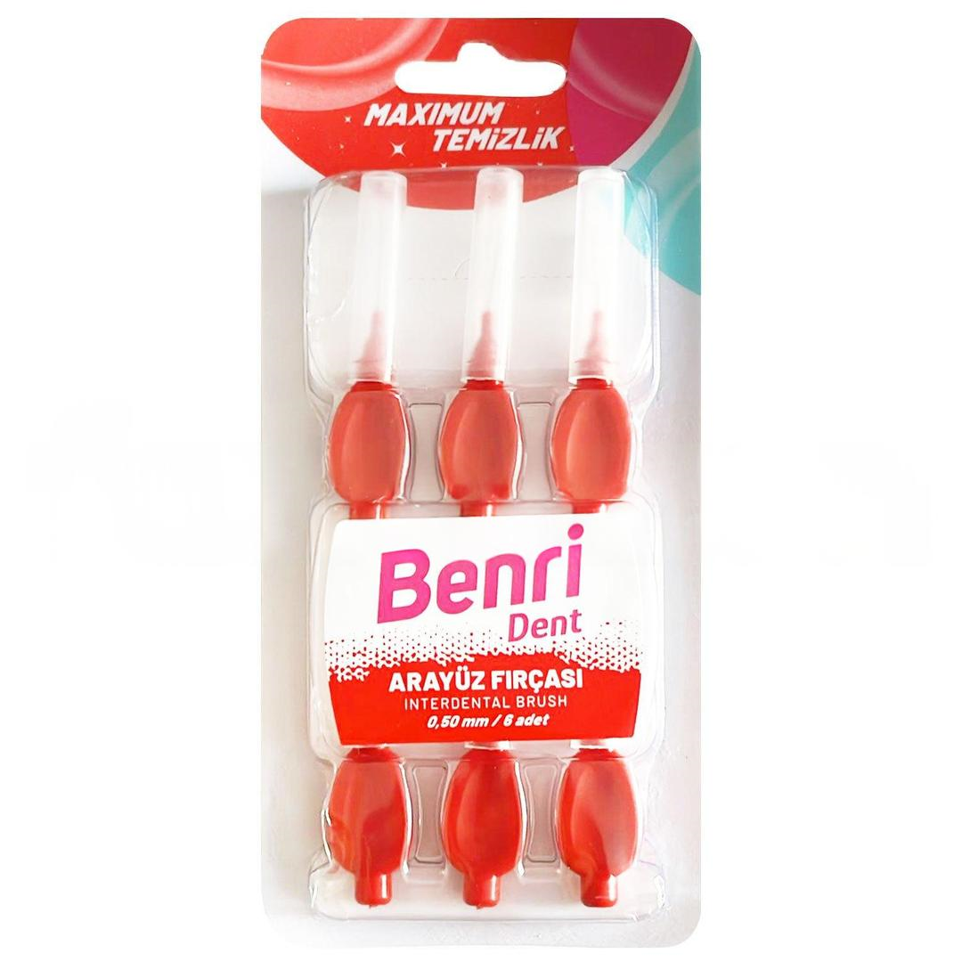 Benri Arayüz Fırçası 0,50 mm 6 Adet