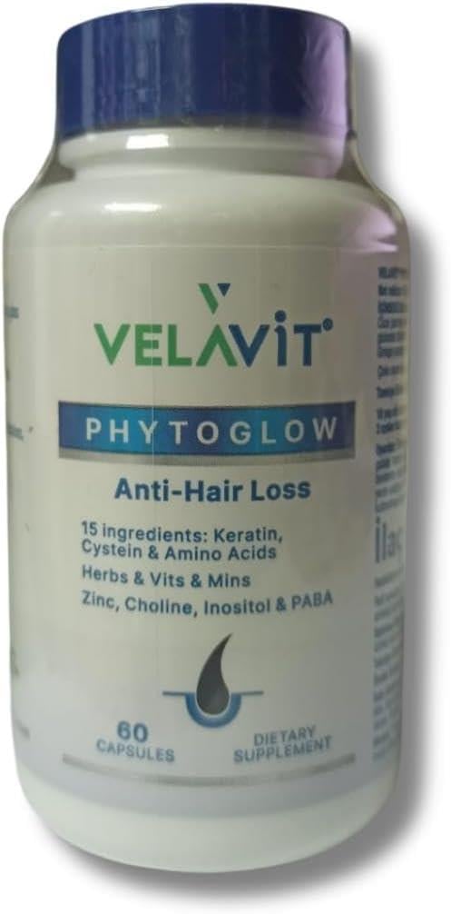 Velavit Phytoglow Anti-Hair Loss 60 Kapsül
