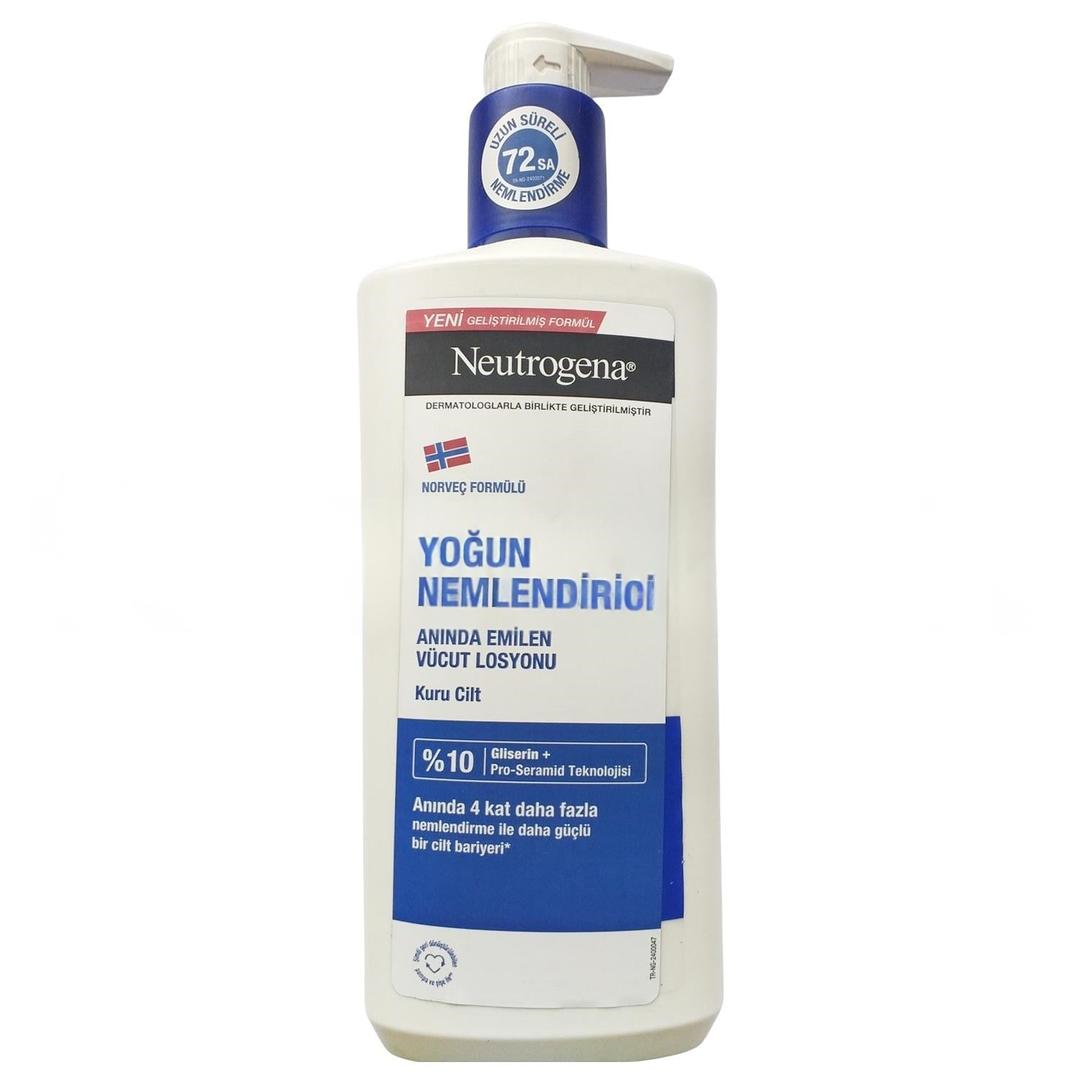 Neutrogena Yoğun Nemlendirici Hassas Bakım Vücut Losyonu Yeni Formül 400 ml