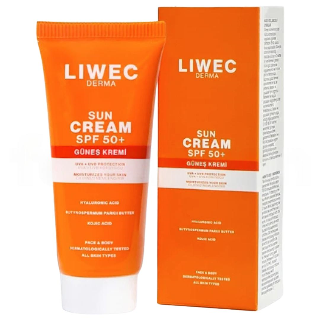 Liwec Derma Yüksek Koruyucu Etkili Güneş Kremi SPF50+ 50 ml