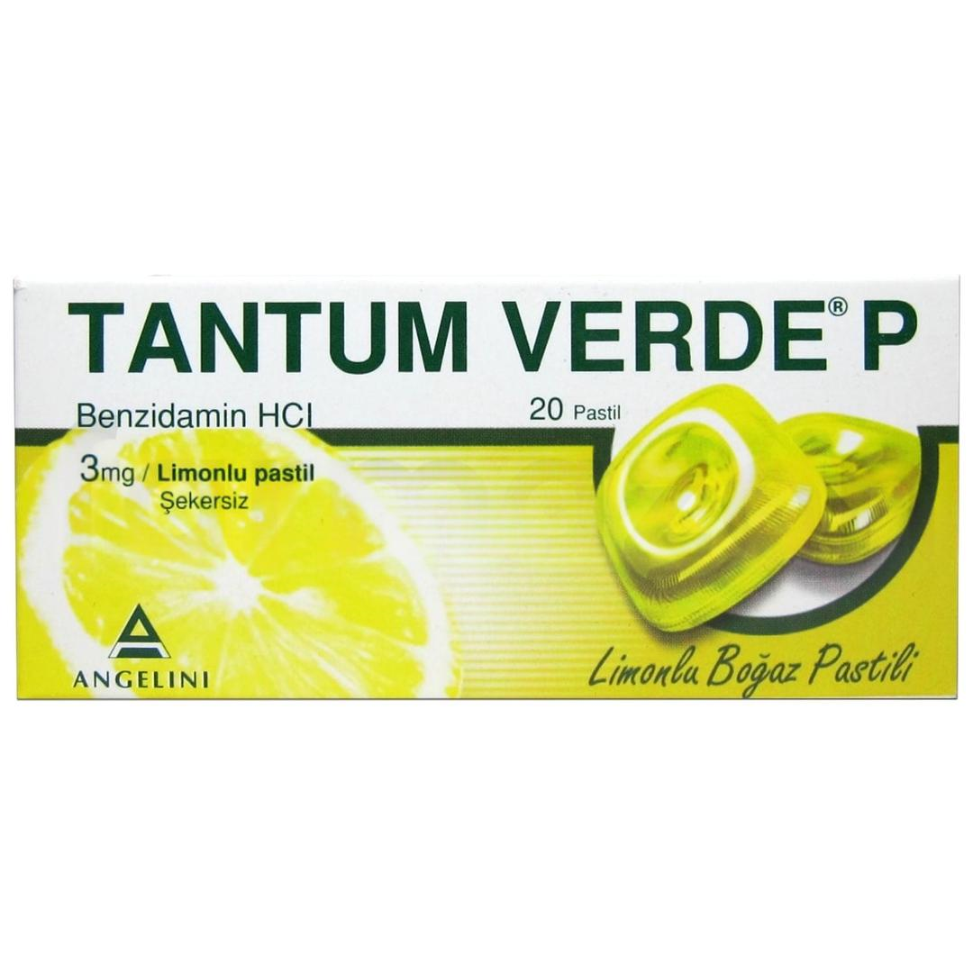 Tantum Verde P Limonlu 20 Pastil